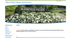 Desktop Screenshot of bloomfieldvillage.net