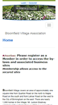 Mobile Screenshot of bloomfieldvillage.net